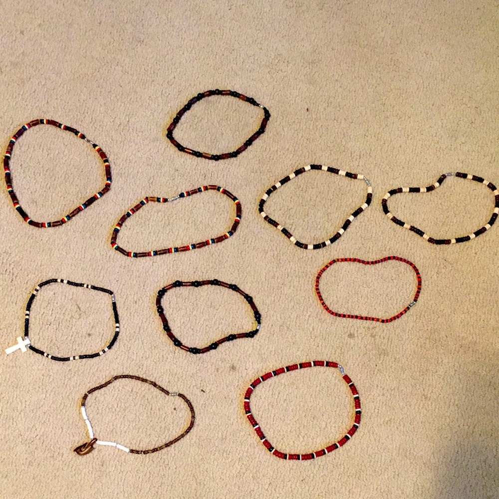 rustic necklaces, colorful and mysterious, goes with rustic bracelets